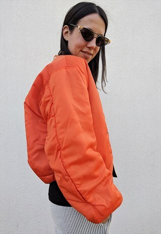 VINTAGE REVERSIBLE BOMBER JACKET
