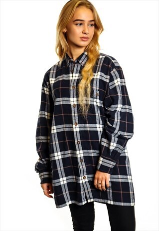 VINTAGE FLANNEL SHIRT S689