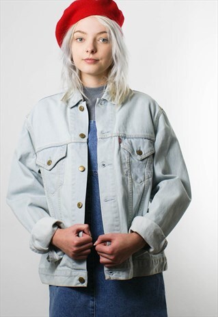 LEVI'S VINTAGE DENIM JACKET, LIGHT DENIM, XL