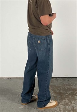 Vintage Carhartt Jeans Men's Dark Blue