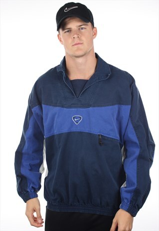VINTAGE 90S NIKE DRILL TOP SWEATSHIRT