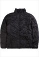 Vintage  Puma Puffer Jacket Full Zip Up Black Small
