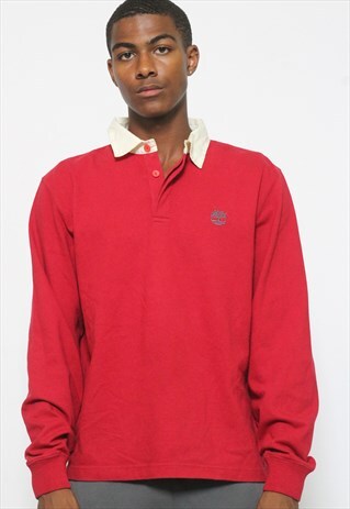 VINTAGE TIMBERLAND RUGBY SWEATSHIRT