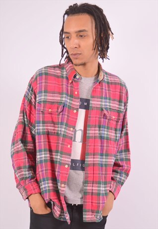 VINTAGE FLANNEL SHIRT CHECK MULTI
