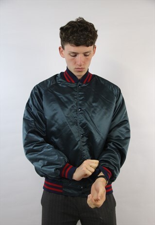 VINTAGE 90'S RETRO BOMBER JACKET