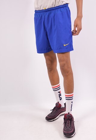VINTAGE NIKE SPORT SHORTS BLUE