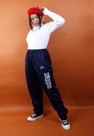 VINTAGE KAPPA TRACKSUIT JOGGERS / BOTTOMS