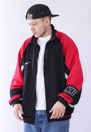 VINTAGE MENS NIKE TRACK TOP JACKET