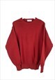 VINTAGE PIERRE CARDIN JUMPER IN BURGUNDY M