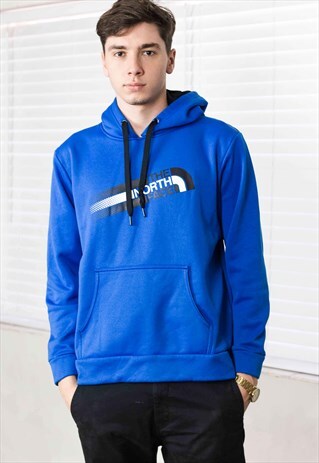 VINTAGE THE NORTH FACE HOODIE SWEATSHIRT LOGO 90S L 14.9