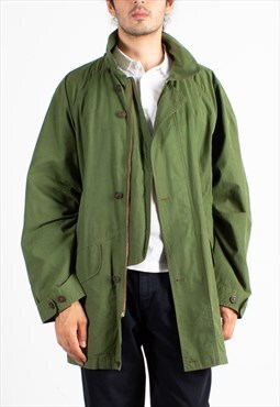 Men's Yves Saint Laurent Green Cotton Jacket