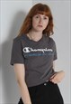 Vintage Champion T-Shirt Grey