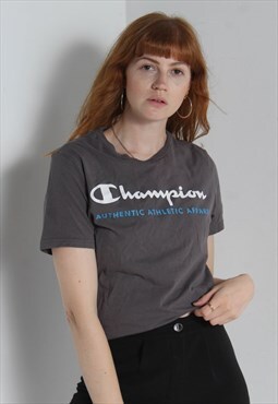 Vintage Champion T-Shirt Grey