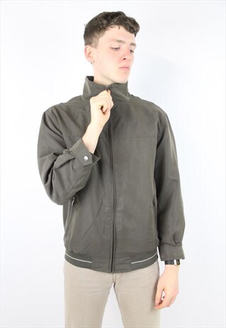 VINTAGE 90'S KHAKI BOMBER JACKET