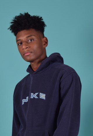 VINTAGE NIKE NAVY HOODIE