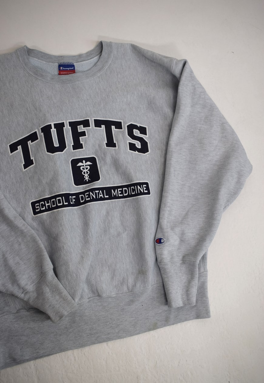 vintage tufts sweatshirt