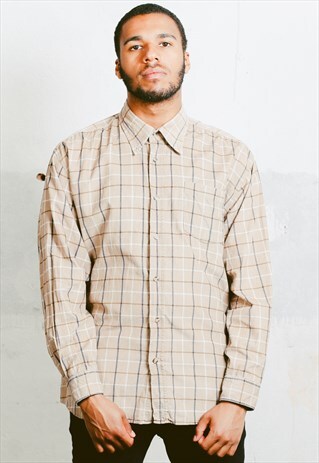 VINTAGE PATTERN CORDUROY SHIRT