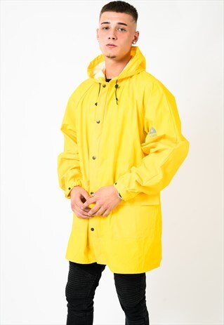 VINTAGE YELLOW WINDBREAKER JACKET