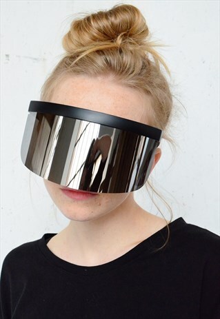 FESTIVAL SILVER MIRROR VISOR