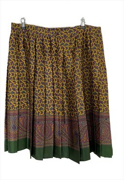 Vintage Loewe pleated midi skirt. Size XL