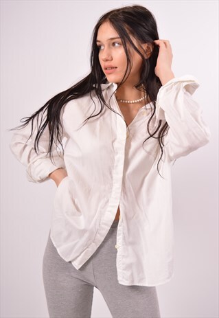 VINTAGE CALVIN KLEIN SHIRT OVERSIZED WHITE