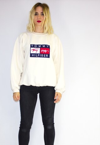 RETRO RARE TOMMY HILFIGER LOGO SWEATSHIRT