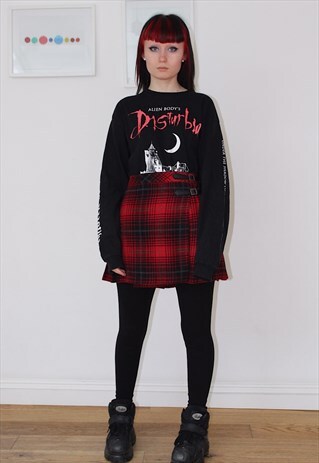 TARTAN MINI SKIRT