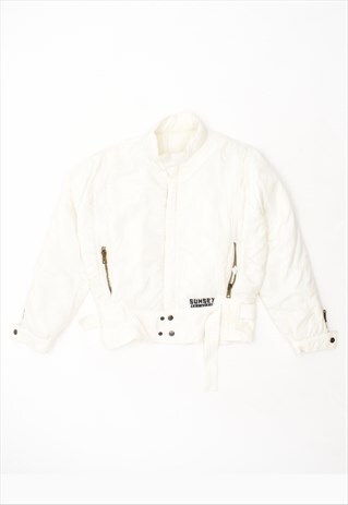 VINTAGE PADDED JACKET OFF WHITE