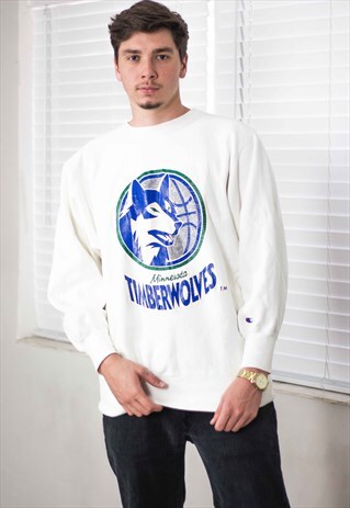 VINTAGE CHAMPION SWEATSHIRT JUMPER REVERSE WEAVE XL 22.8