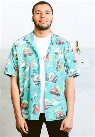 VINTAGE TROPICAL HAWAIIAN SHIRT