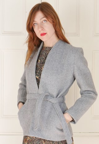 VINTAGE GREY WINTER COAT