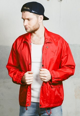 VINTAGE 90S PUMA RAIN JACKET