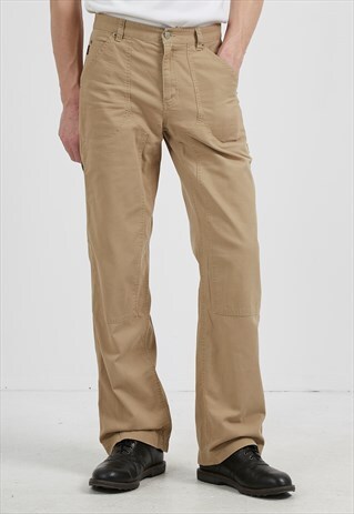 VINTAGE BROWN RALPH LAUREN WORKWEAR TROUSERS BOTTOMS