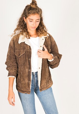 VINTAGE 80S LEVIS WINTER SHEEPSKIN JACKET / R1201C705