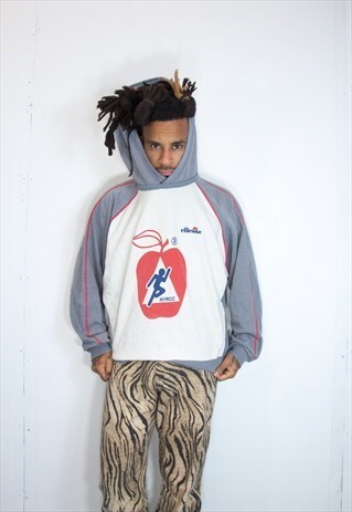RARE ELLESSE APPLE HOODIE