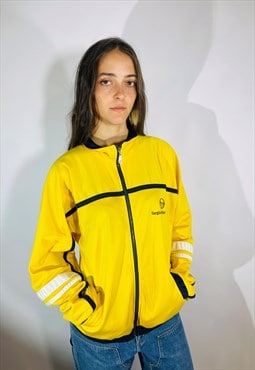 Vintage Size L Sergio Tacchini Jacket in Yellow