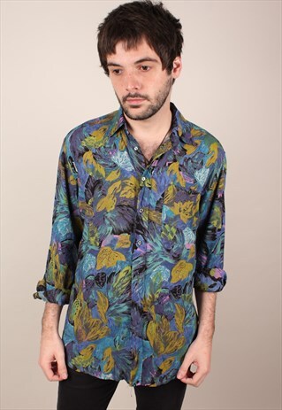 VINTAGE CRAZY PATTERN SHIRT ASM1641