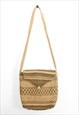 Woven Straw Cross Body Shoulder Bag Beach Weave Strap Purse