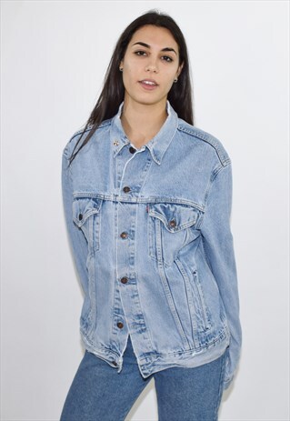 VINTAGE 90S BLUE LEVIS DENIM JACKET