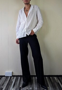 Vintage 70's Angelo Di Frico French Cuff Shirt