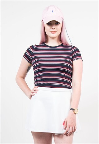 VINTAGE WHITE TENNIS SKIRT