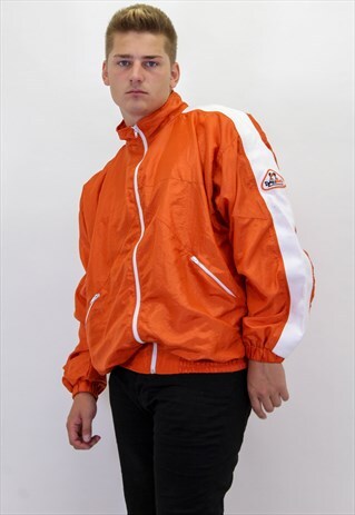 VINTAGE FESTIVAL PATTERN SHELL JACKET