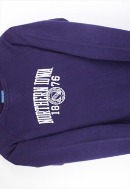 Vintage Champion Northern Iowa Purple Sweatshirt S