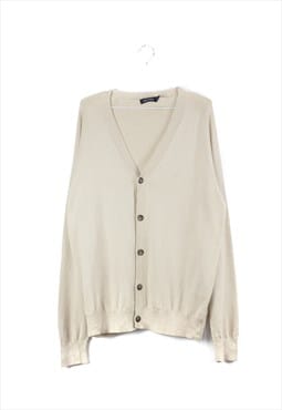 Vintage Nautica Cardigan in Beige S