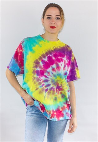 RETRO USA TIE DYE T-SHIRT