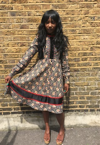 1970'S BOHO DRESS