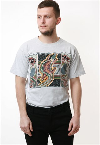 1992 AUSTRALIAN MAX CONLON GRAPHIC COTTON T-SHIRT 17026