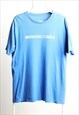 Vintage DCShoecoUSA Crewneck T-shirt Blue