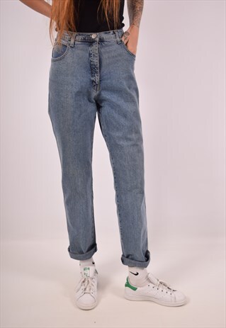 VINTAGE ARMANI JEANS JEANS STRAIGHT BLUE