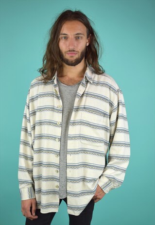 VINTAGE 90'S STRIPED SHIRT
